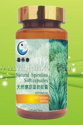 螺旋藻软胶囊 500mg×100粒