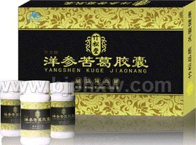 竹松堂 洋参苦葛胶囊