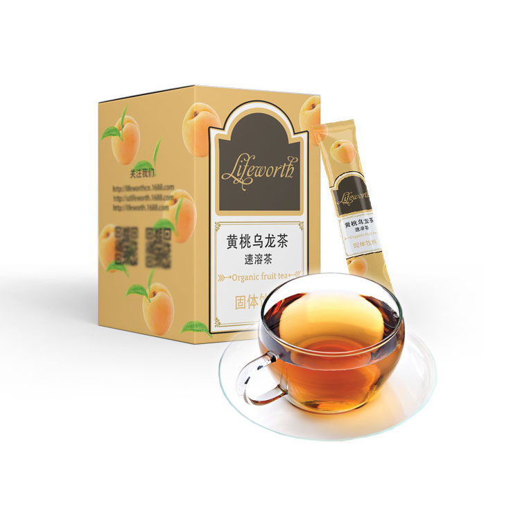 黄桃乌龙茶