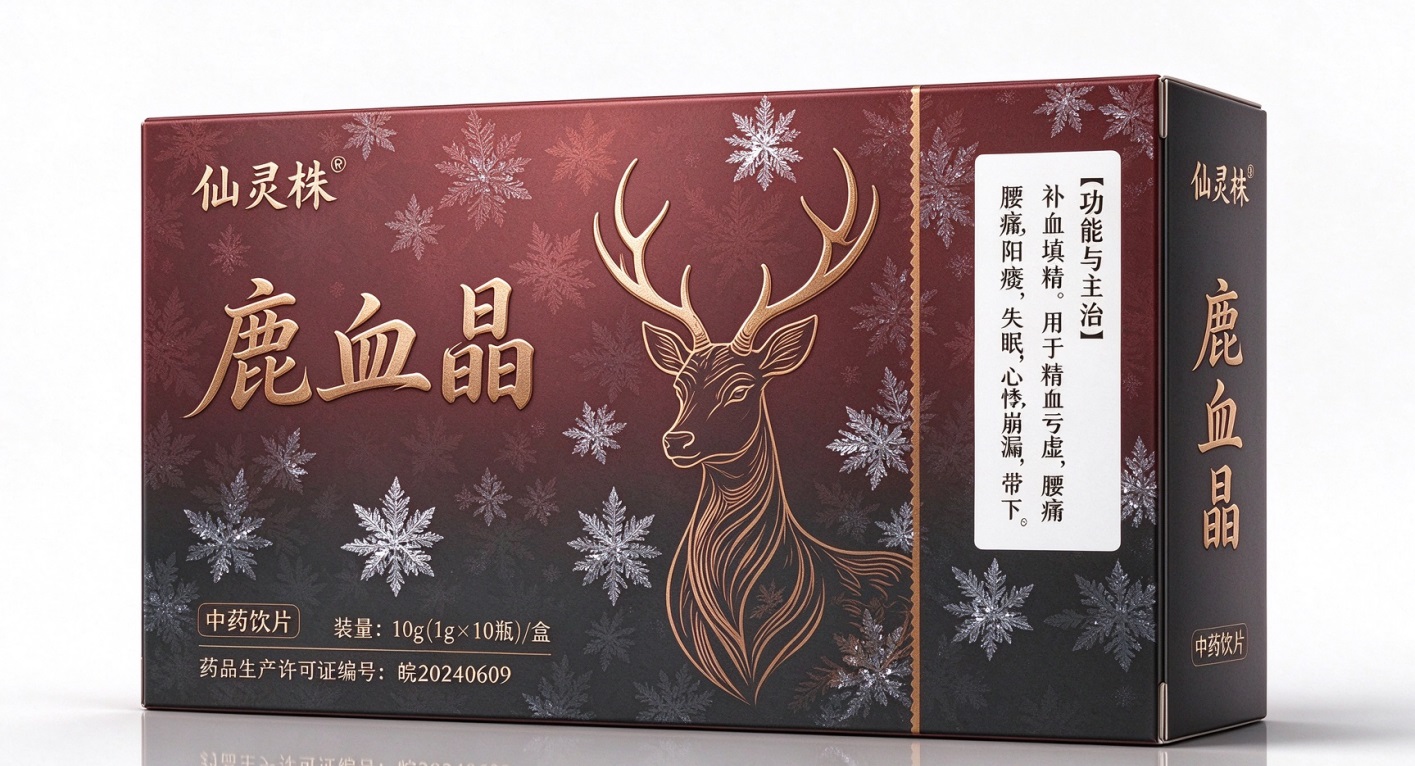 鹿血晶 中药饮片 oem 现货 补血壮阳 现货 贴牌代加工