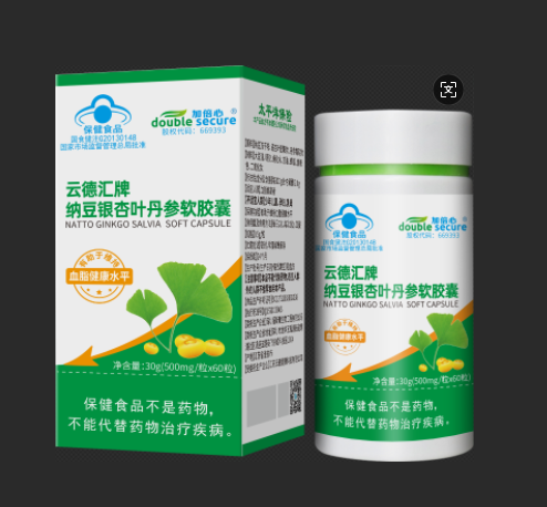 纳豆银杏叶丹参软胶囊