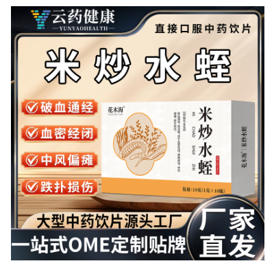 米炒水蛭 中药饮片