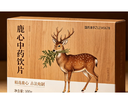 鹿心中药饮片